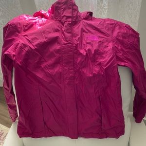 The north face rain jacket